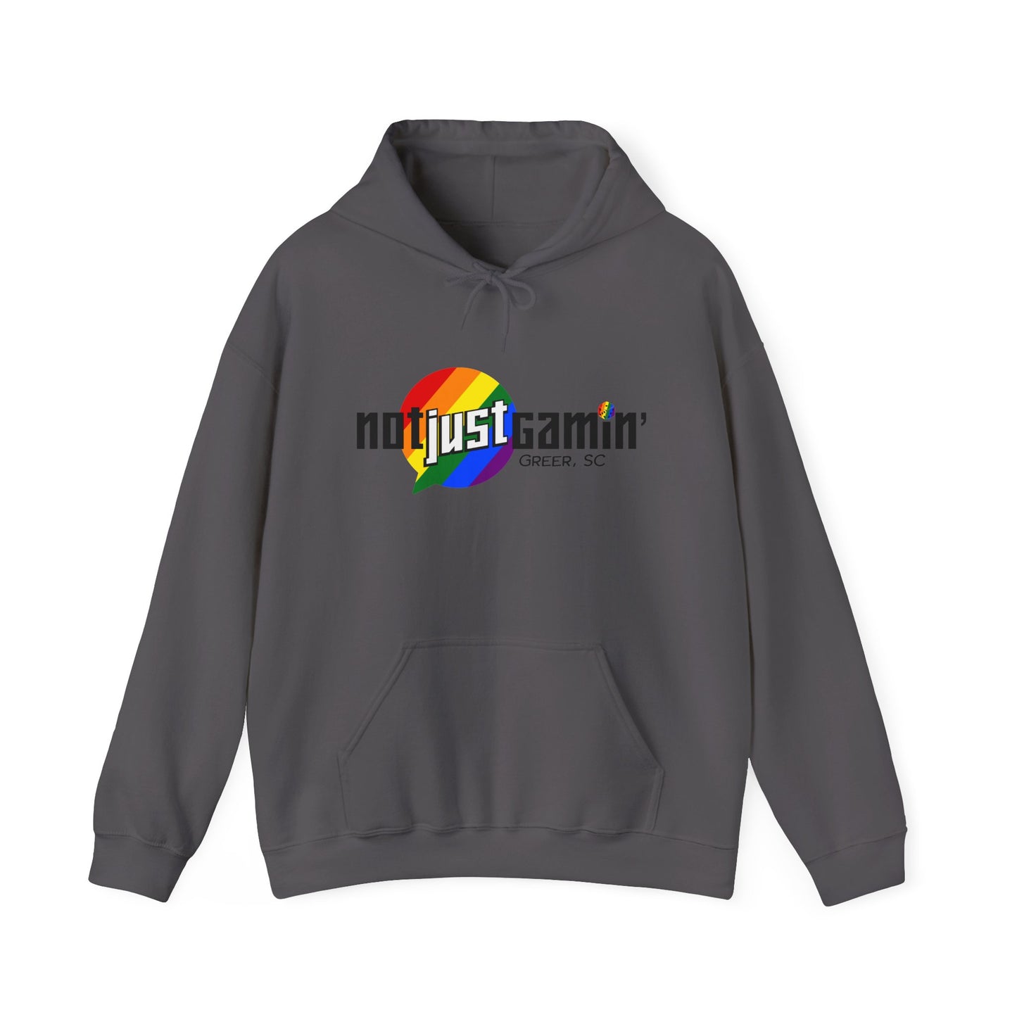 Not Just Gamin' Pride Unisex Heavy Blend™ Hooded Sweatshirt