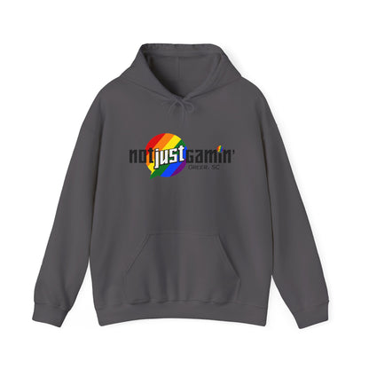 Not Just Gamin' Pride Unisex Heavy Blend™ Hooded Sweatshirt