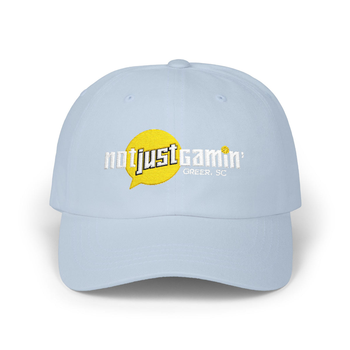 Not Just Gamin' Embroidered Casual Baseball Hat