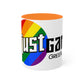 Not Just Gamin' Pride Paint Night Mugs, 11oz