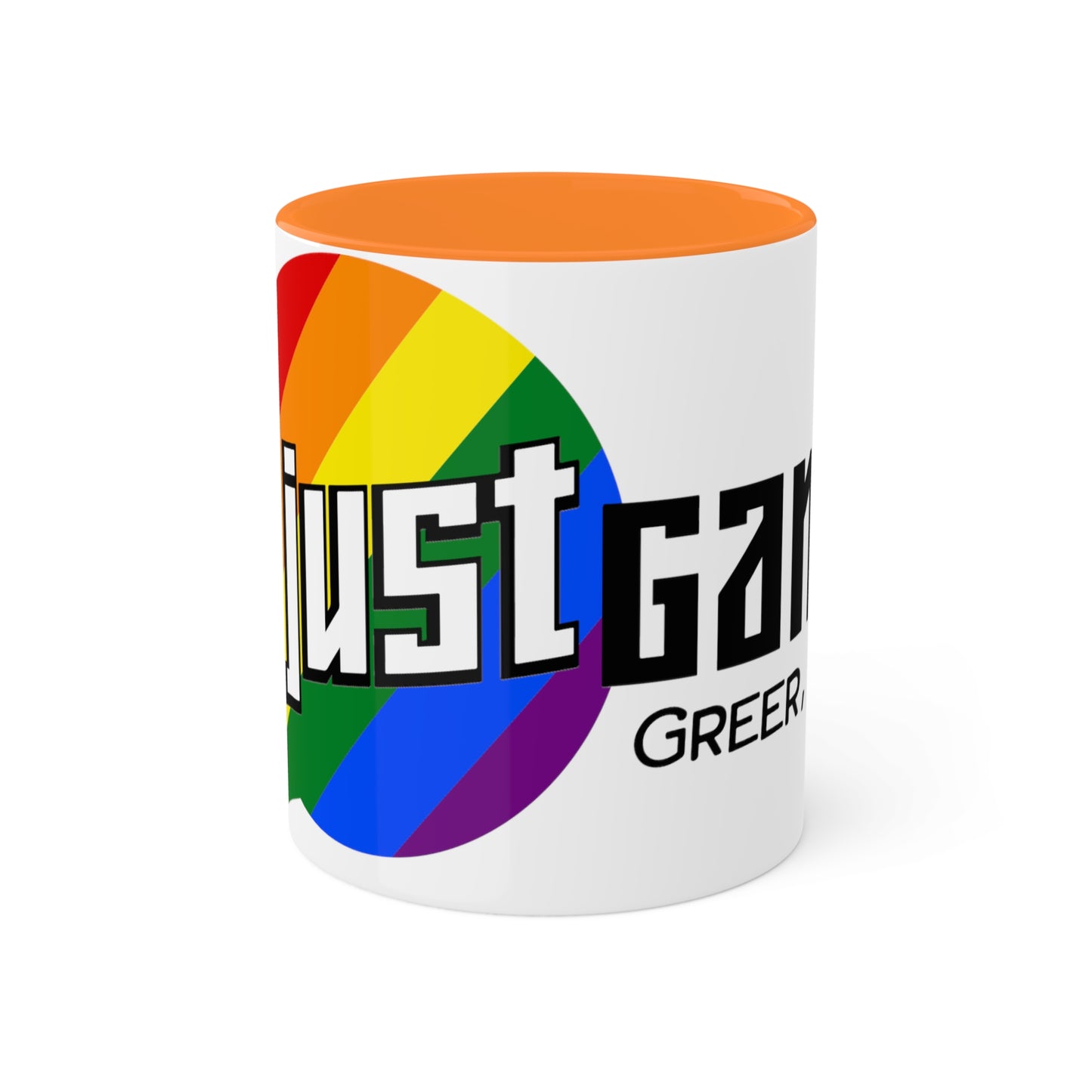 Not Just Gamin' Pride Paint Night Mugs, 11oz