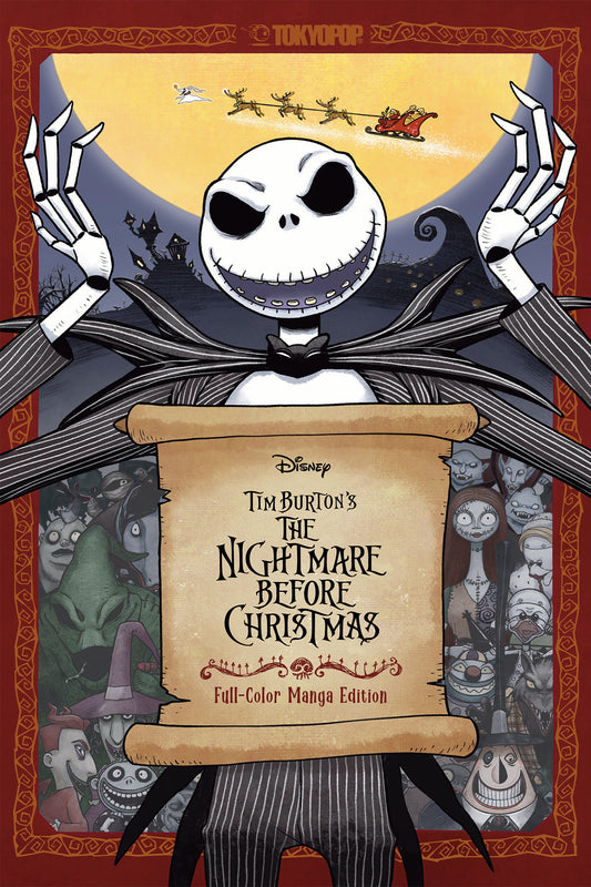 Disney Tim Burton'S The Nightmare Before Christmas Full-Color Manga Edition