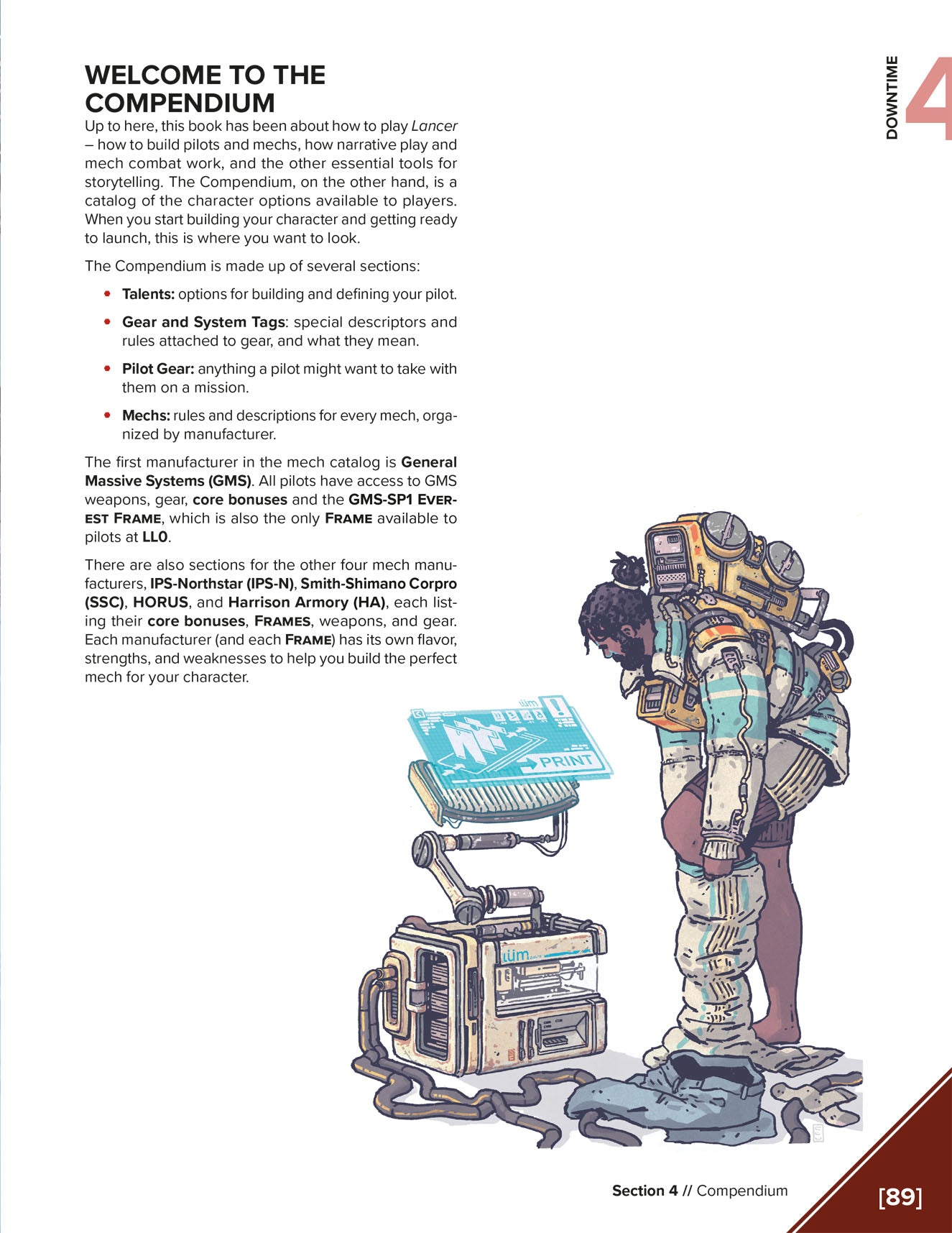 Lancer RPG: Core Rule Book