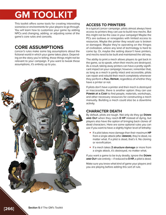 Lancer RPG: Core Rule Book