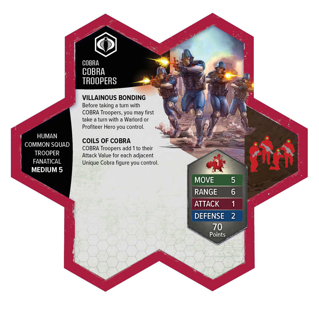 Heroscape: G.I. JOE HEROSCAPE: COBRA TROOPERS AND COBRA FLIGHT POD ARMY EXPANSION
