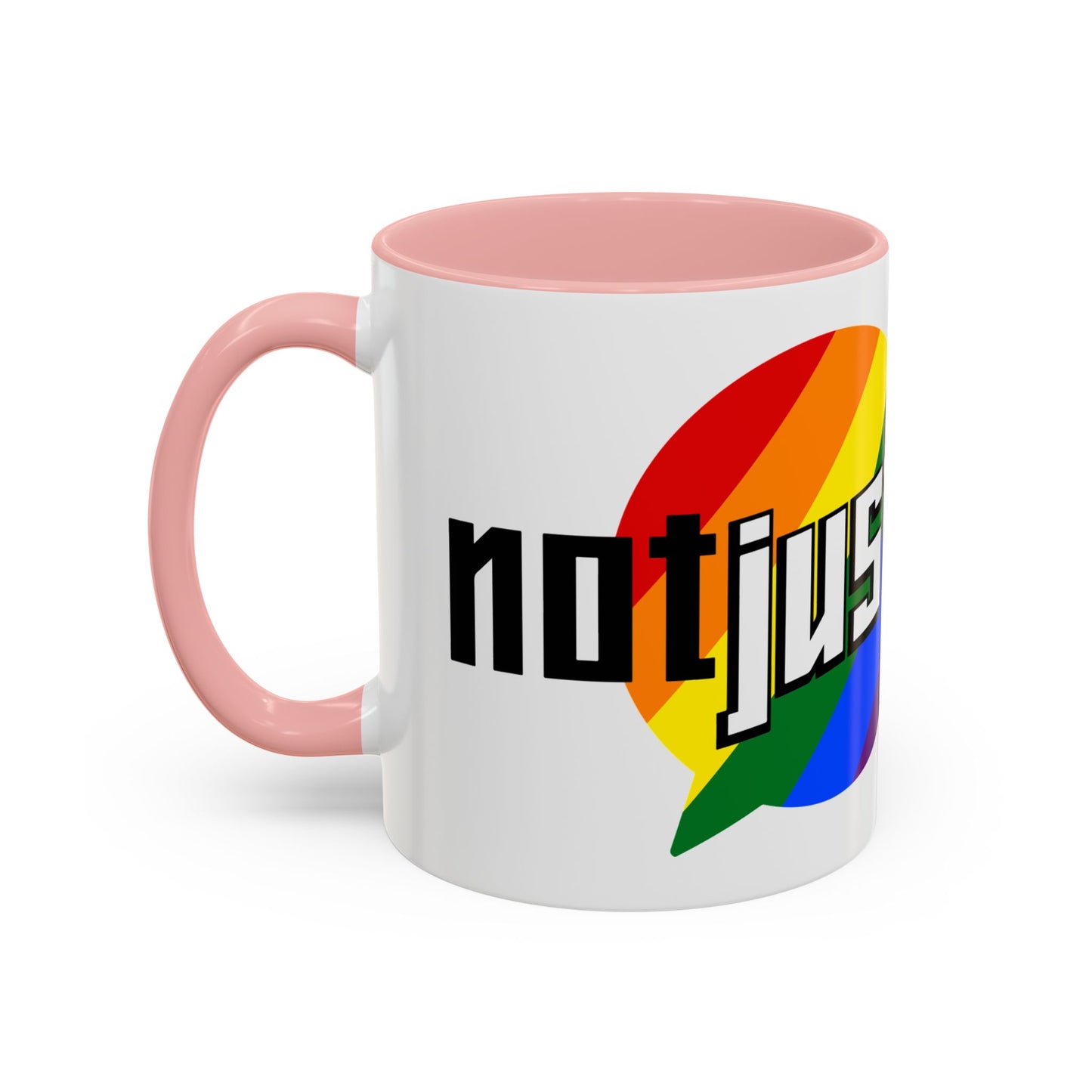 Not Just Gamin' Pride Painting Mug