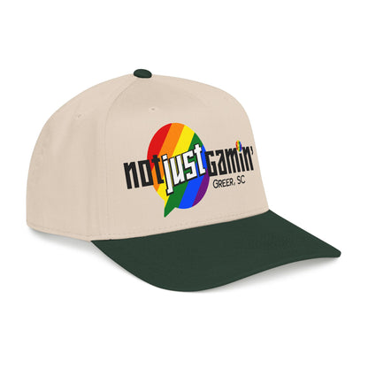 Not Just Gamín' Pride Baseball Cap