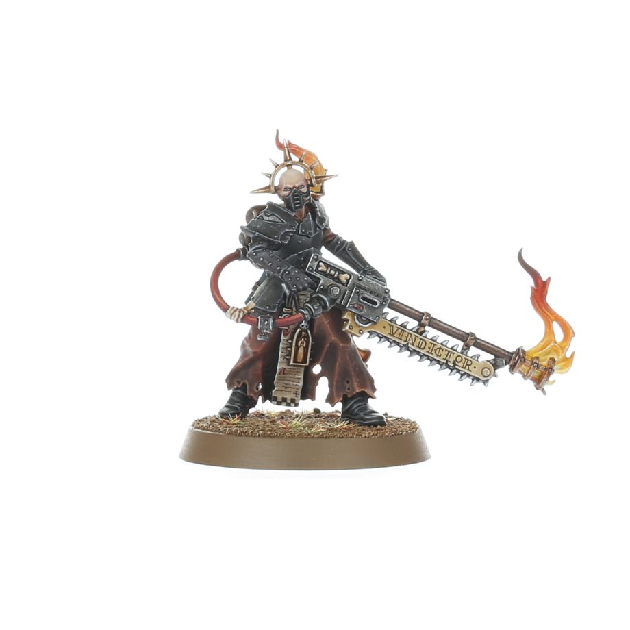 40K - Adepta Sororitas: Ministorum Priest with Vindicator