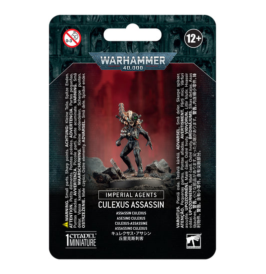 Warhammer 40K - Imperial Agents, Culexus Assassin