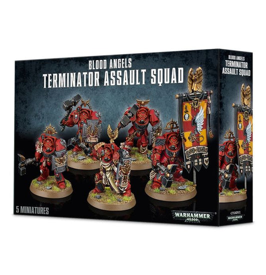 Warhammer 40K - Blood Angels, Terminator Assault Squad
