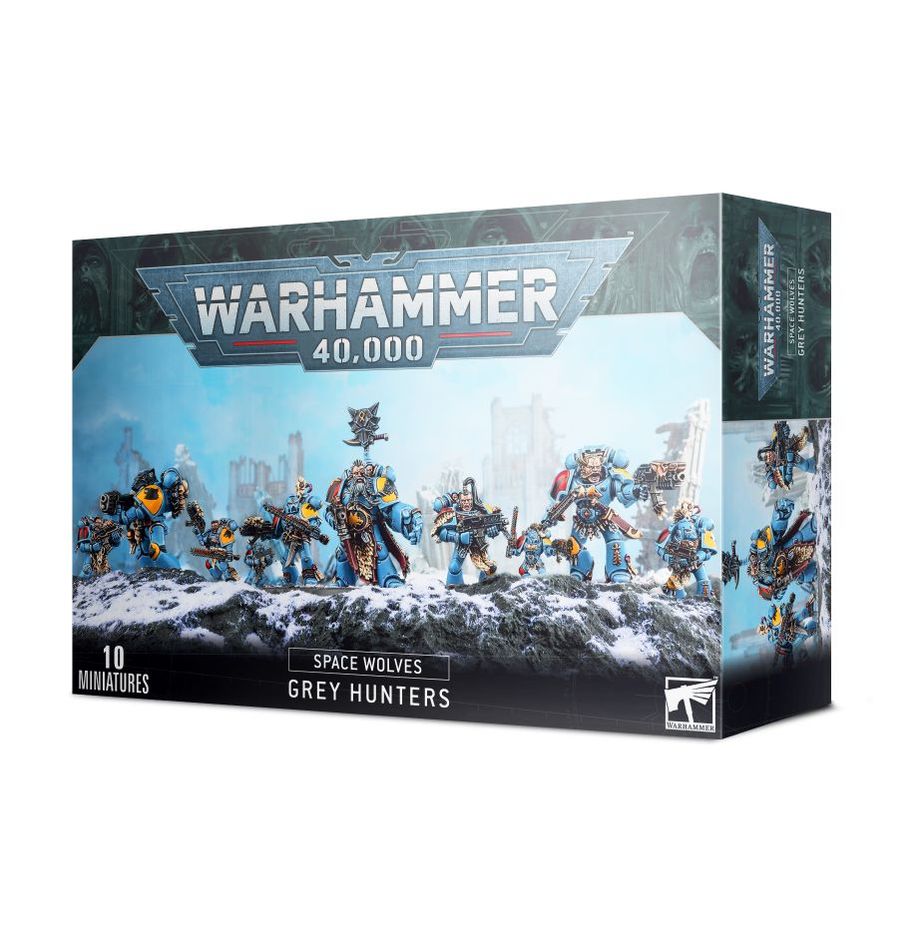 40K - Space Wolves, Grey Hunters