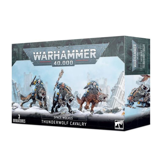 Warhammer 40K - Space Wolves, Thunderwolf Cavalry