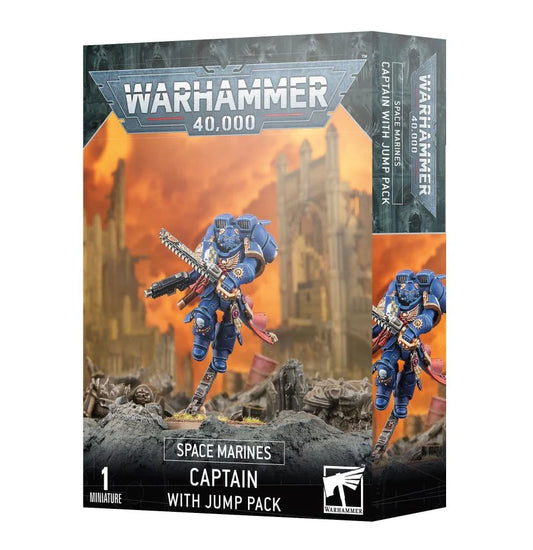 40K - Space Marines, Captain With Jump Pack