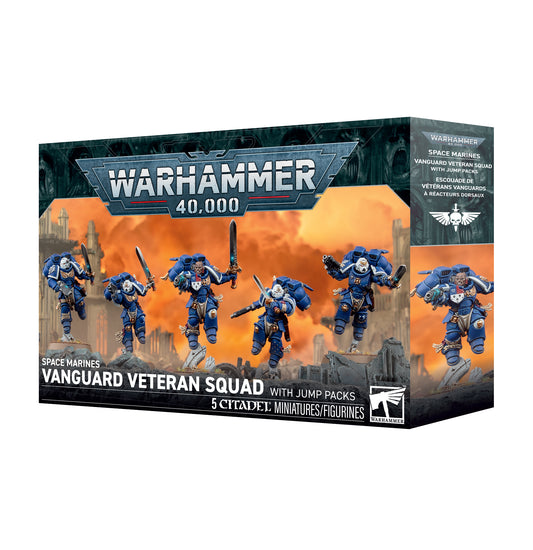 Warhammer 40K - Space Marines: Vanguard Veteran Squad with Jump Packs