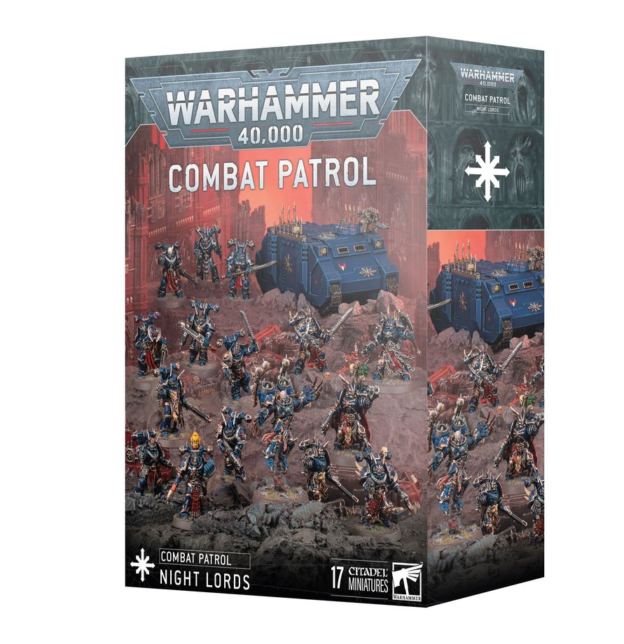Warhammer 40K - Night Lords Combat Patrol