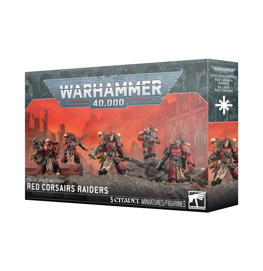 Warhammer 40K - Red Corsairs Raiders