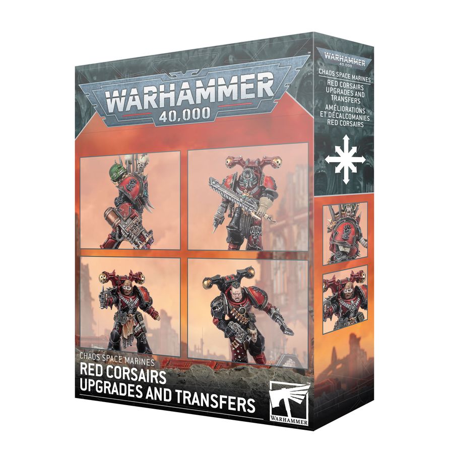 Warhammer 40K - Red Corsairs Upgrades and Transfers