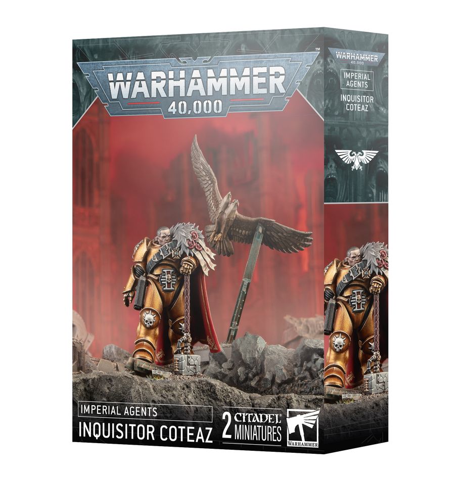 Warhammer 40K - Armies Of The Imperium, Inquisitor Coteaz And The Glodovan Eagle