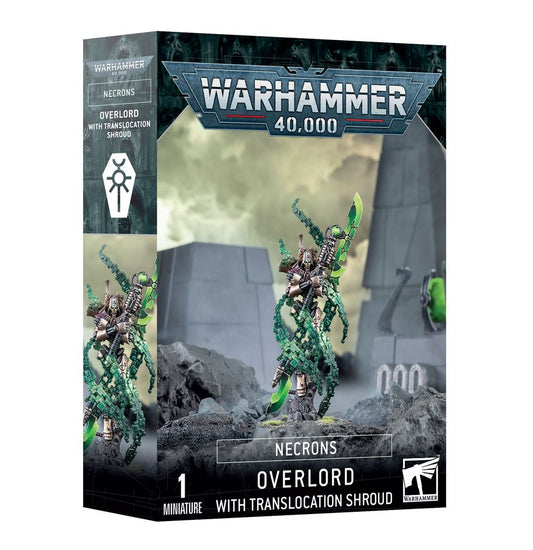 40K - Necrons, Overlord with Translocation Shroud