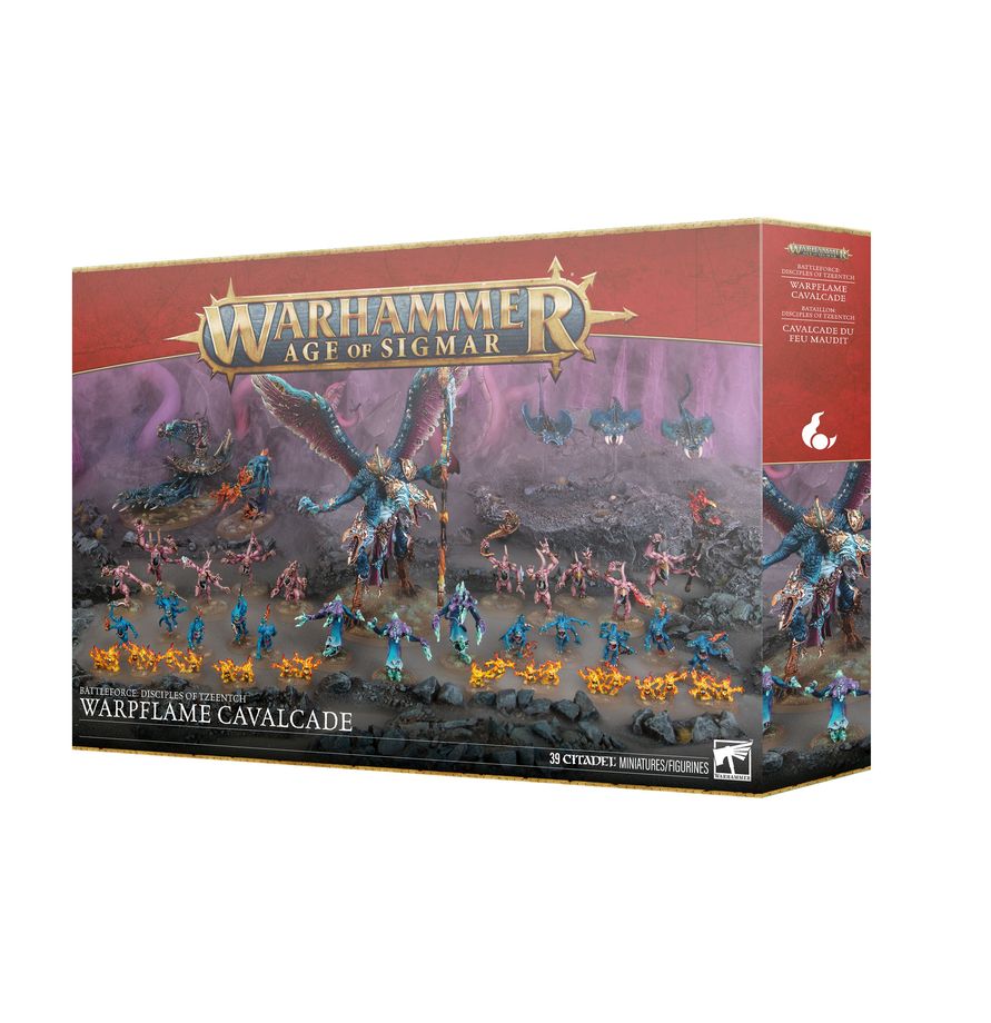 AOS - Disciples of Tzeentch Battleforce: Warpflame Cavalcade