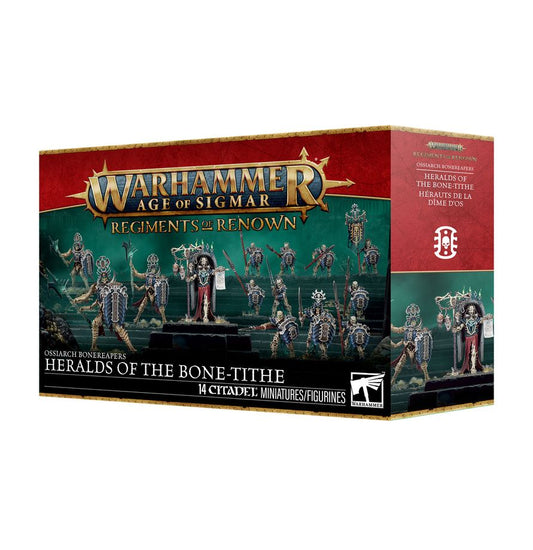 AOS - Ossiarch Bonereapers, Regiment of Renown: Heralds of the Bone-tithe