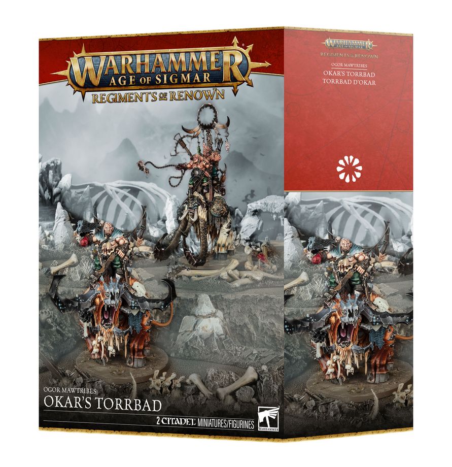 AOS - Ogor Mawtribes: Regiment of Renown, Okar's Torrbad