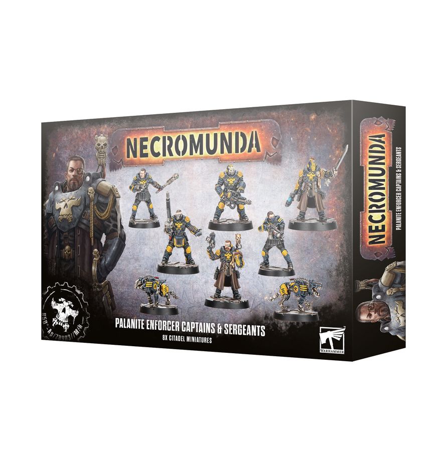 Necromunda - Palantine Enforcer Captains & Sergeants