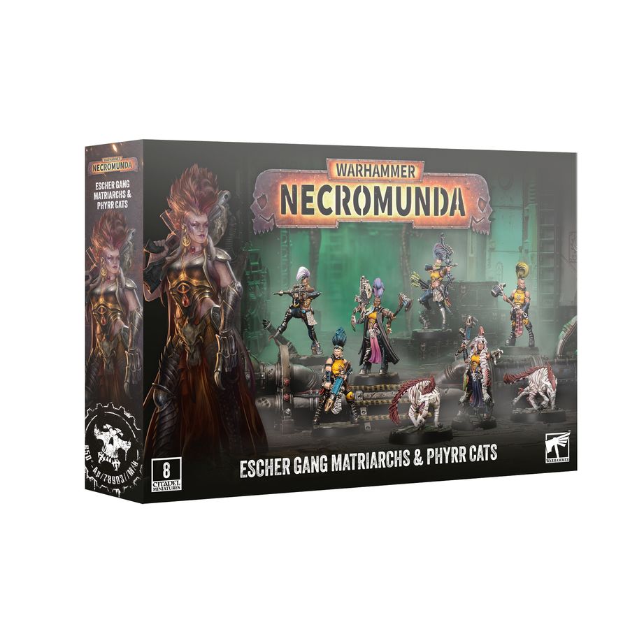 Necromunda - Escher Matriarchs & Phyrr Cats