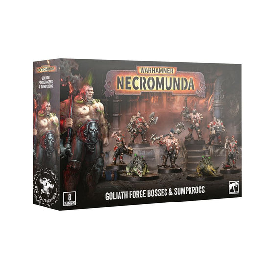 Necromunda - Goliath Forge Bosses & Sumpkrocs