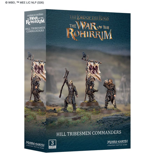 Lord of the Rings - Middle Earth Strategy Battle Game: Hill Tribesmen Commanders