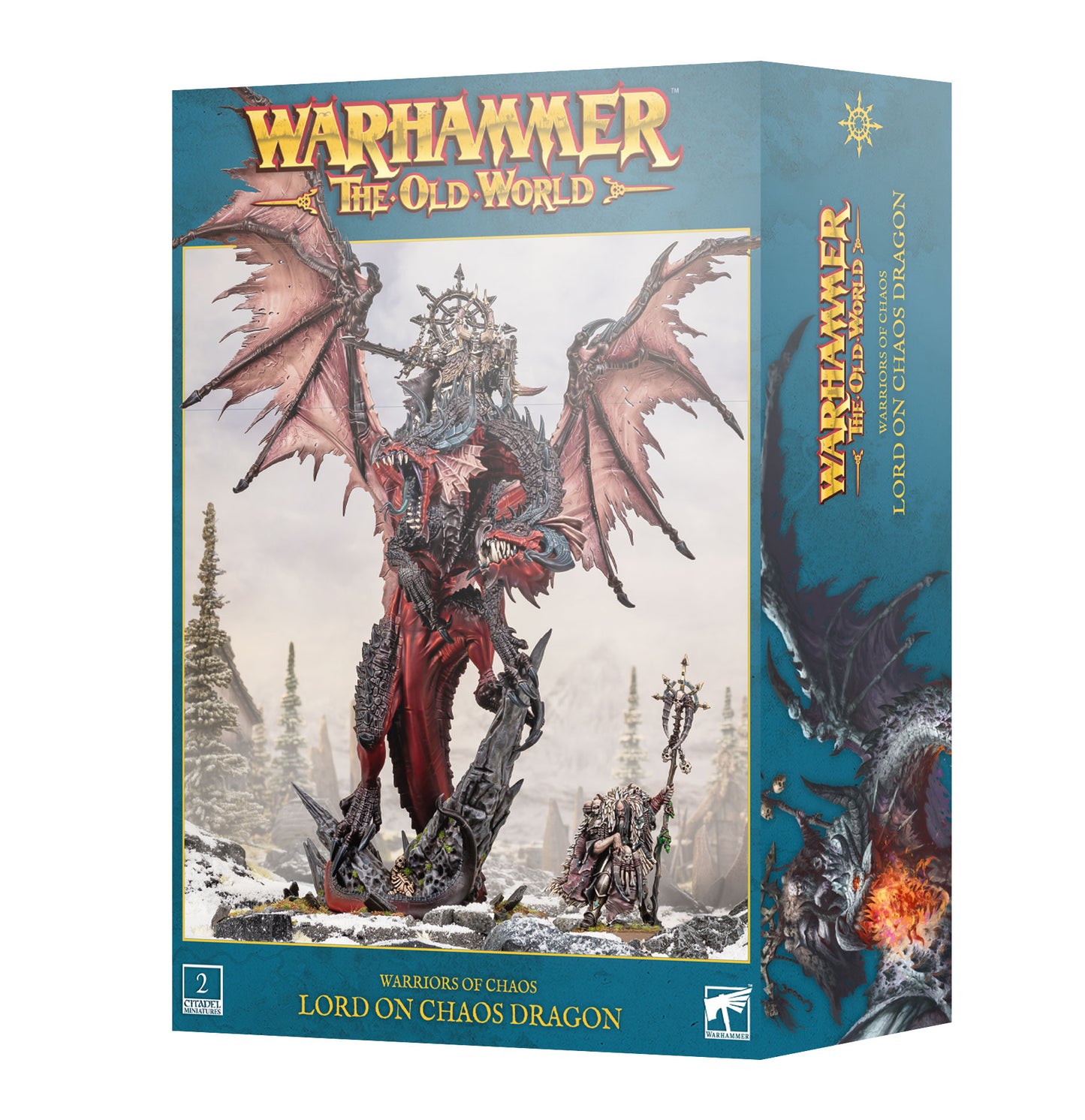 Warhammer the Old World - Warriors of Chaos: Lord on Chaos Dragon