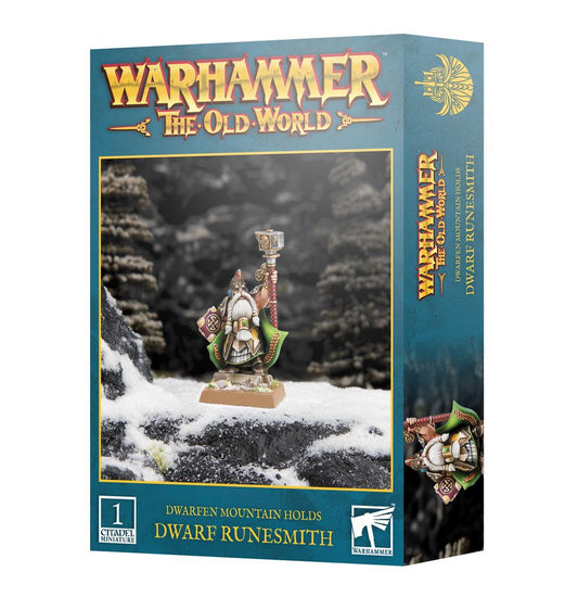 Warhammer The Old World - Dwarfen Mountain Holds: Dwarf Runesmith