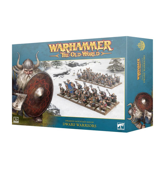 Warhammer The Old World - Dwarfen Mountain Holds: Dwarf Warriors