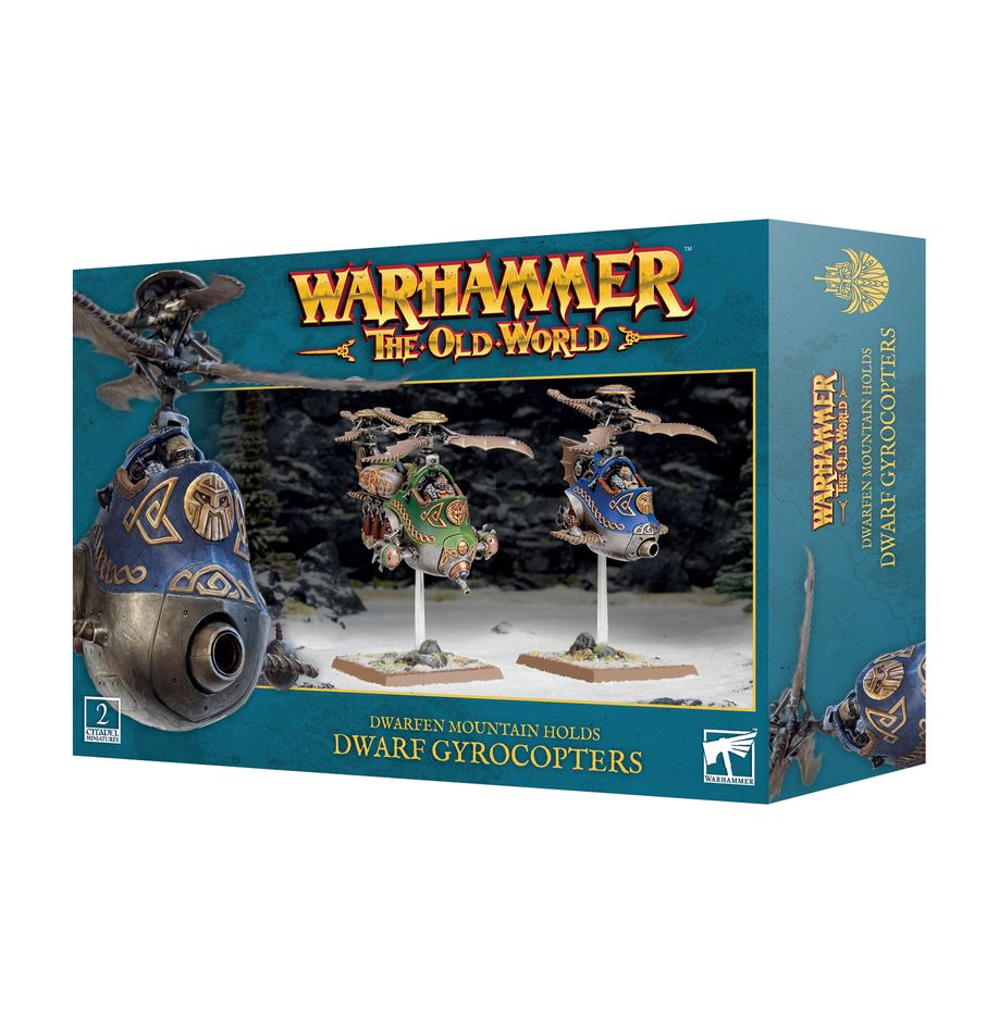 Warhammer The Old World - Dwarfen Mountain Holds: Gyrocopters and Gyrobombers