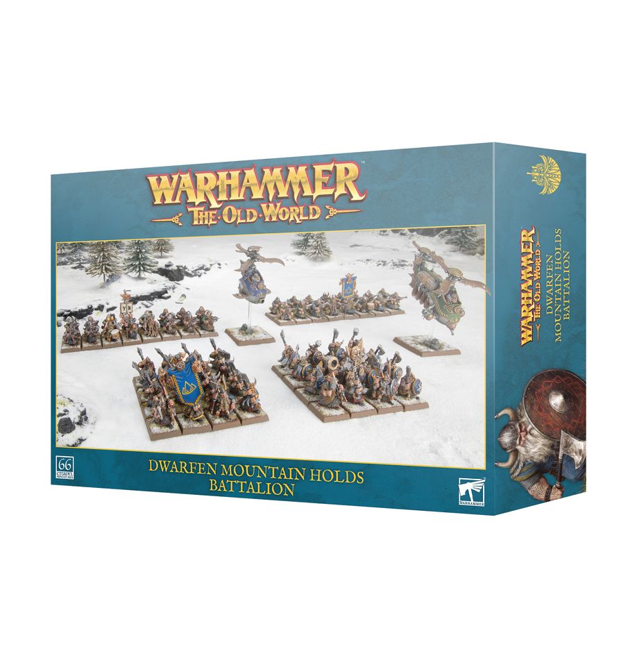 Warhammer The Old World - Dwarfen Mountain Holds Battalion