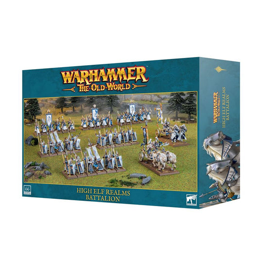 Warhammer The Old World - High Elf Realms Battalion Box