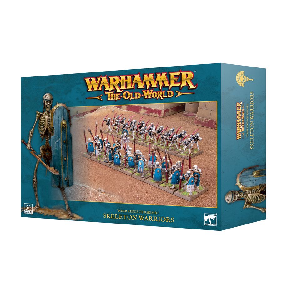 Warhammer The Old World - Tomb Kings Of Khemri Skeleton Warriors