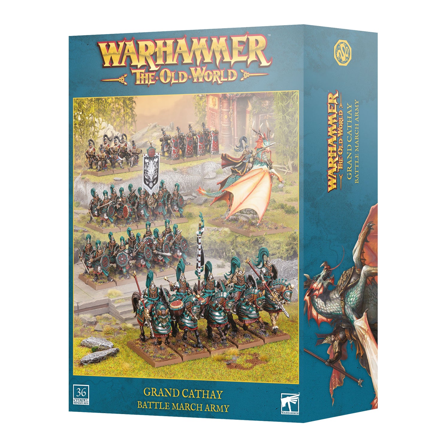 Warhammer the Old World - Grand Cathay Battle March Army