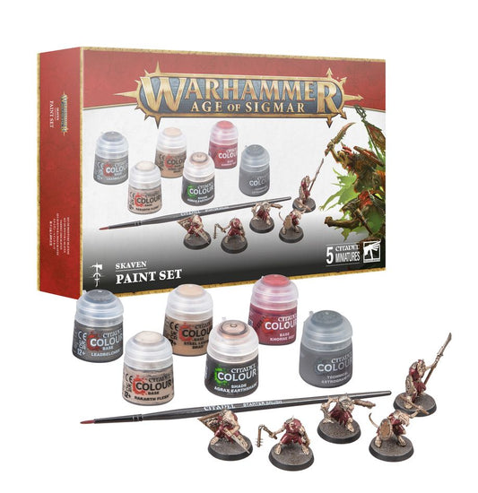 AOS - Skaven and Paint Set