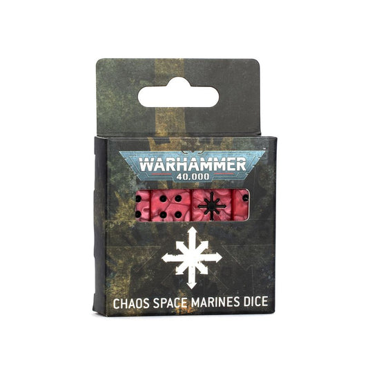 40K - Chaos Space Marines, Dice Set
