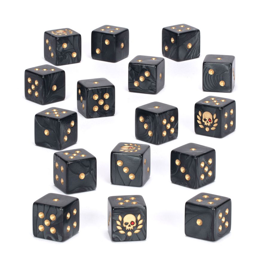 Warhammer 40K - Commissar Yarrick Dice Set