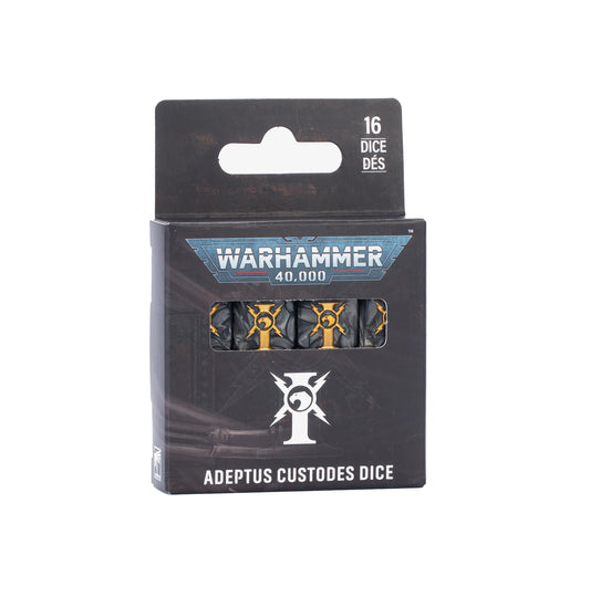 Warhammer 40K - Adeptus Custodes: Dice Set