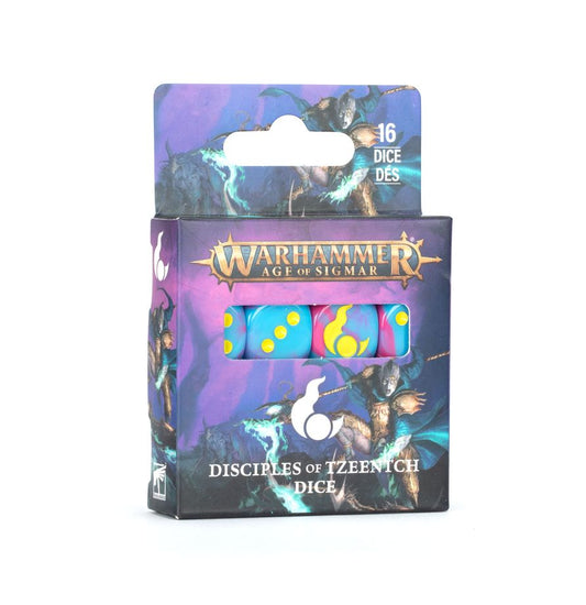 AOS - Disciples of Tzeentch: Dice Set