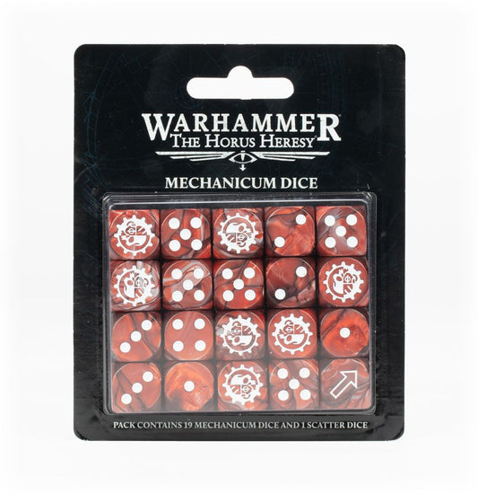 Horus Heresy - Legions Imperialis,  Mechanicum Dice Set