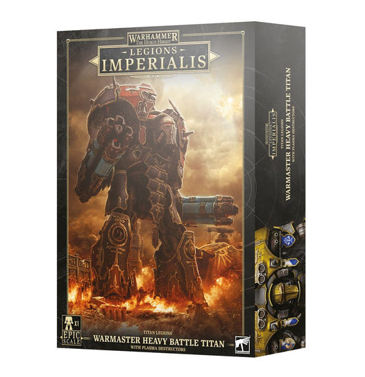 Horus Heresy - Legions Imperialis, Warmaster Heavy Battle Titan with Plasma Destructors