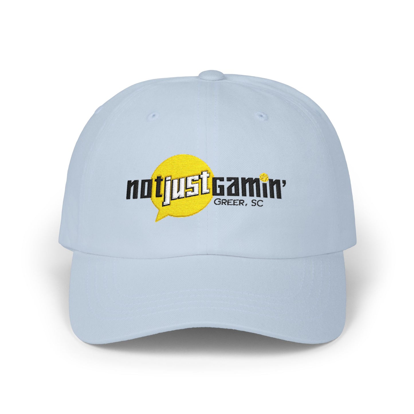 Not Just Gamin' Embroidered Casual Baseball Hat