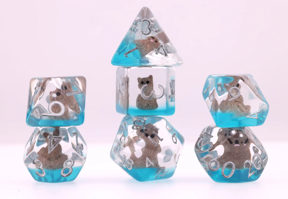 Foam Brain - Soft Kitten RPG Dice Set