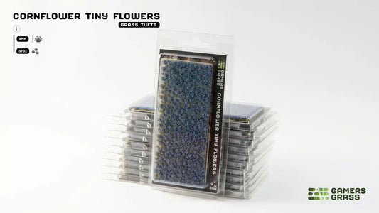 Gamers Grass: Cornflower Tiny Flowers