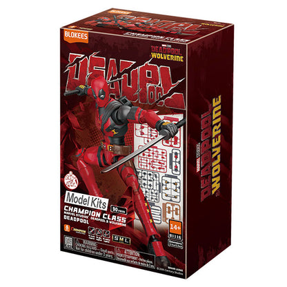Marvel Blokees: 5.3-inch Champion Class Model Kit Infinity SAGA Deadpool