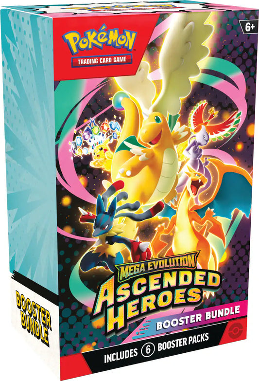 Pokémon TCG - Mega Evolution - Ascended Heroes Booster Bundle